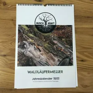 Bildkalender Waldläufermesser 2022